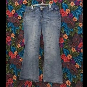 WOMEN'S ZANADI JEANS SIZE 18 BLUE JEAN PANTS